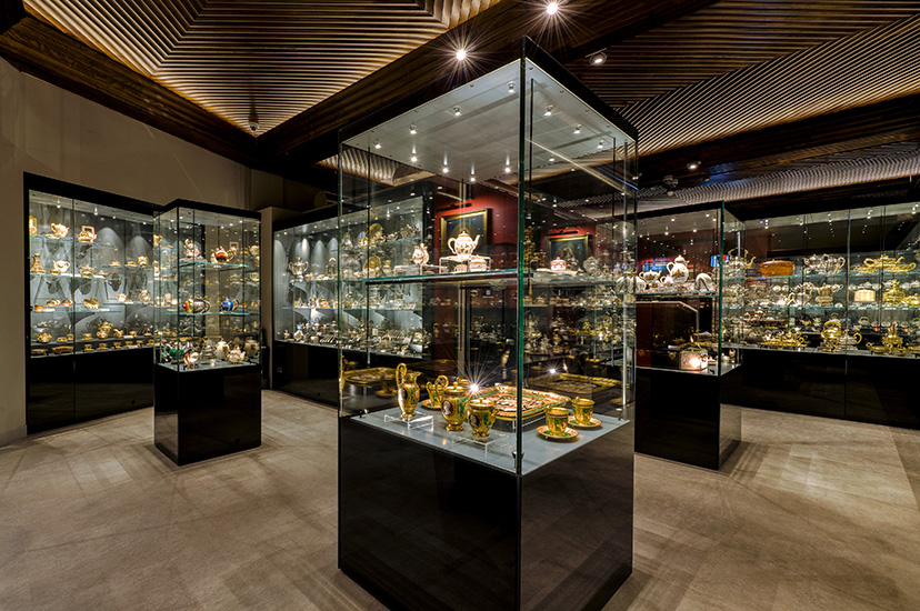 Tea collection museum