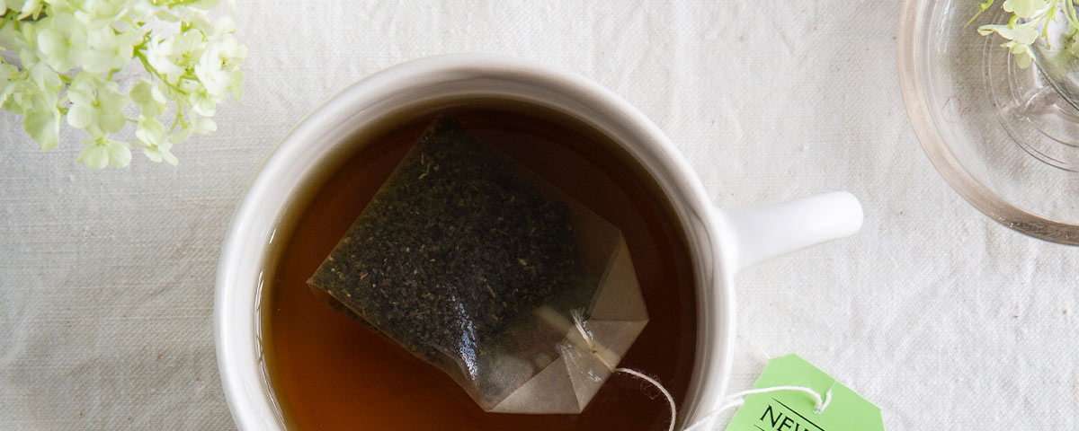 HOw to make hot green tea bags